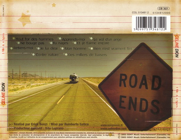 Celine Dion  1 Fille & 4 Types : Back